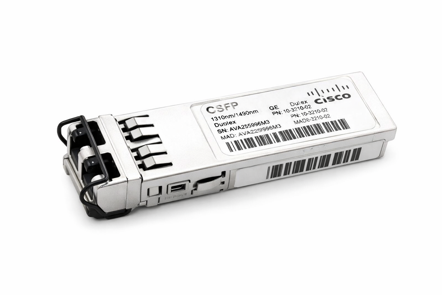 Cisco CSFP 2BX-D Gigabit Ethernet Optical Transceiver | BiDi 1310/1490nm Single-Mode Fibre Module