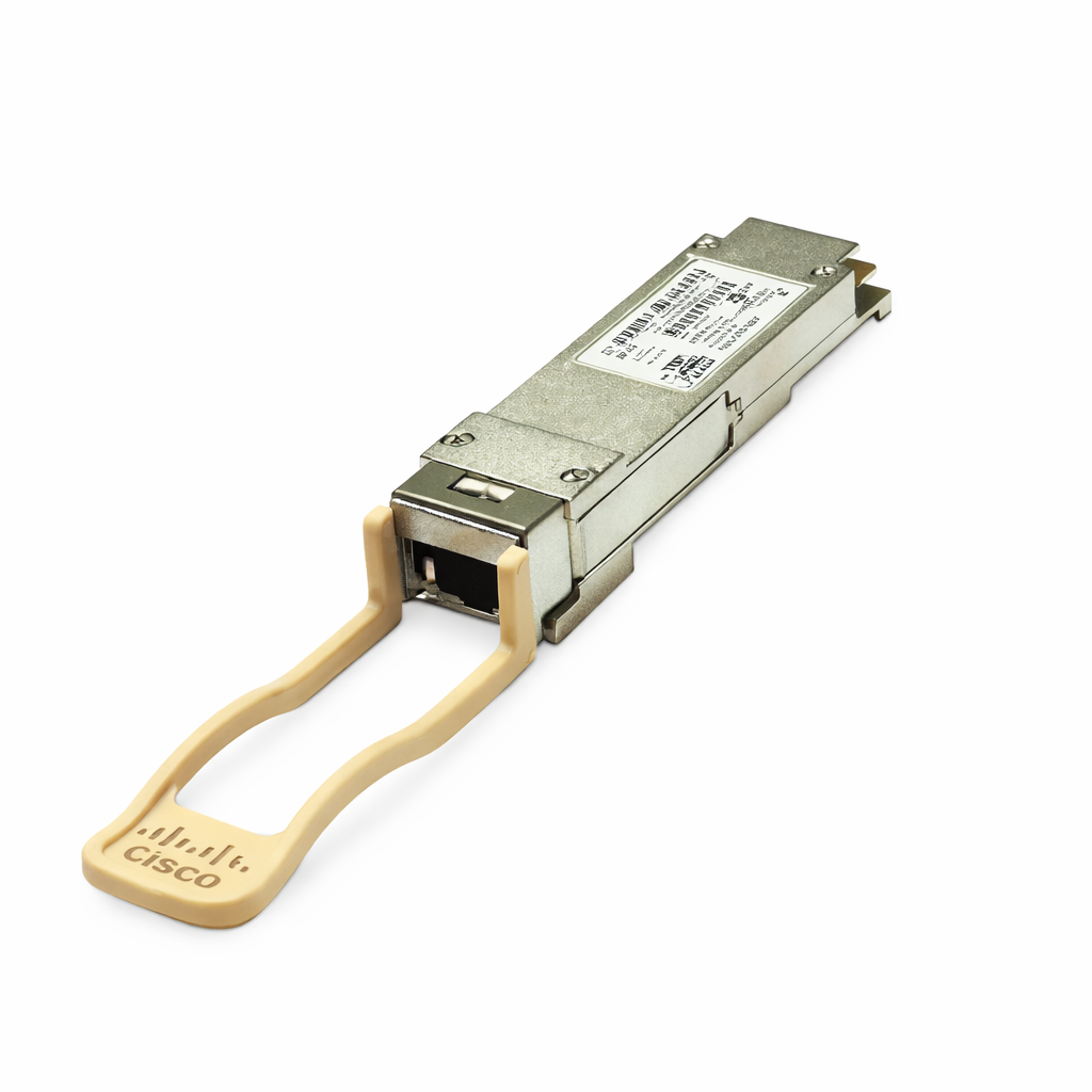 Cisco QSFP-40G-ER4 40Gb QSFP+ Optical Transceiver – 40km SMF LC 40GBASE-ER4