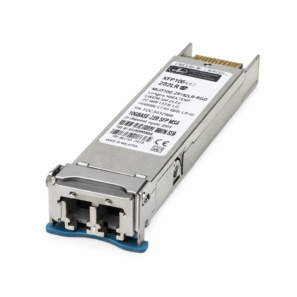 Cisco XFP10GZR192LR-RGD 10G XFP Optical Transceiver – 10GBASE-ZR / OC-192 LR-2 Industrial Temp