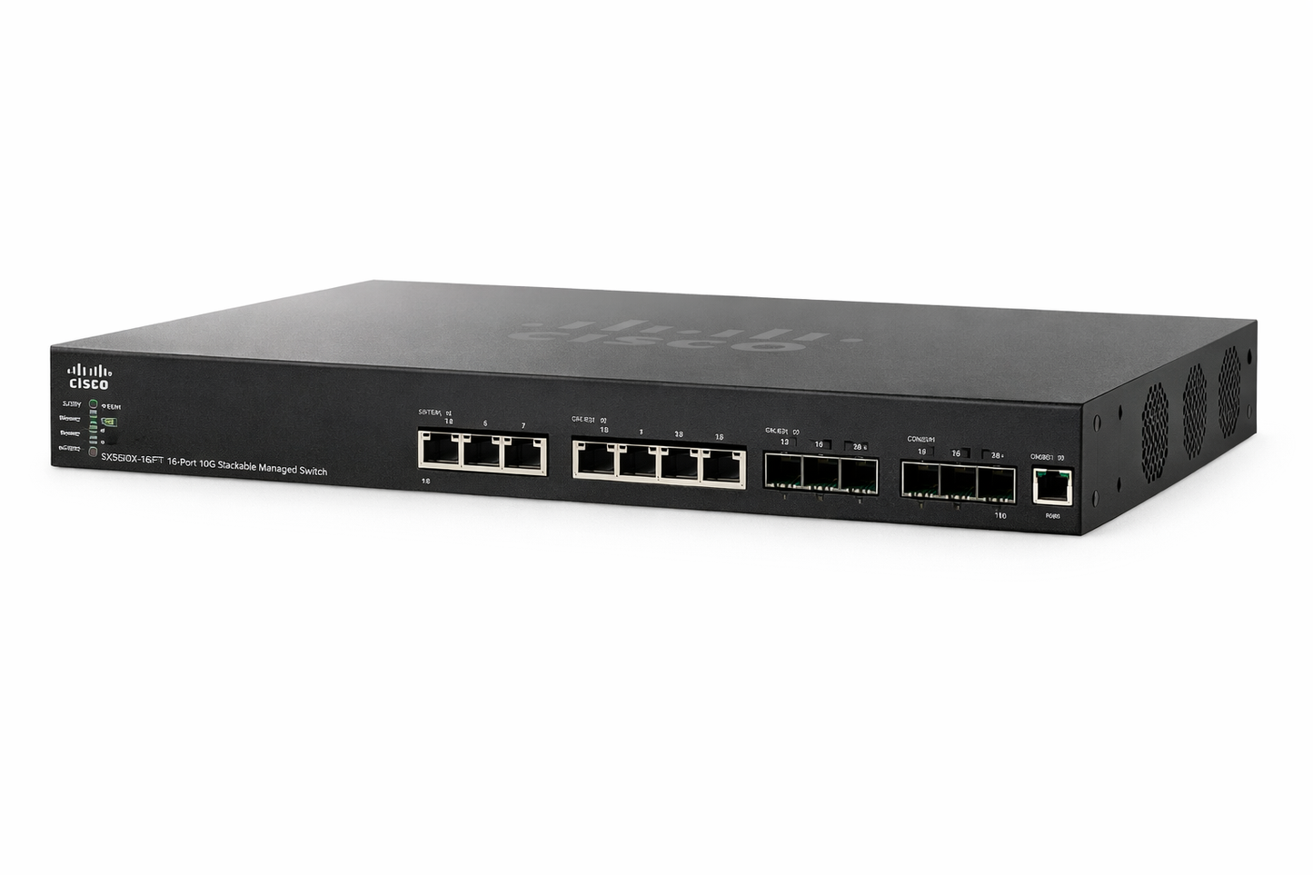 Cisco SX550X-16FT-K9-EU 16-Port 10G SFP+ Stackable Managed Switch