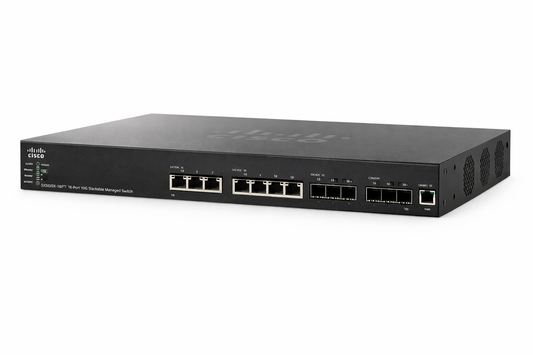 Cisco SX550X-16FT-K9-EU 16-Port 10G SFP+ Stackable Managed Switch