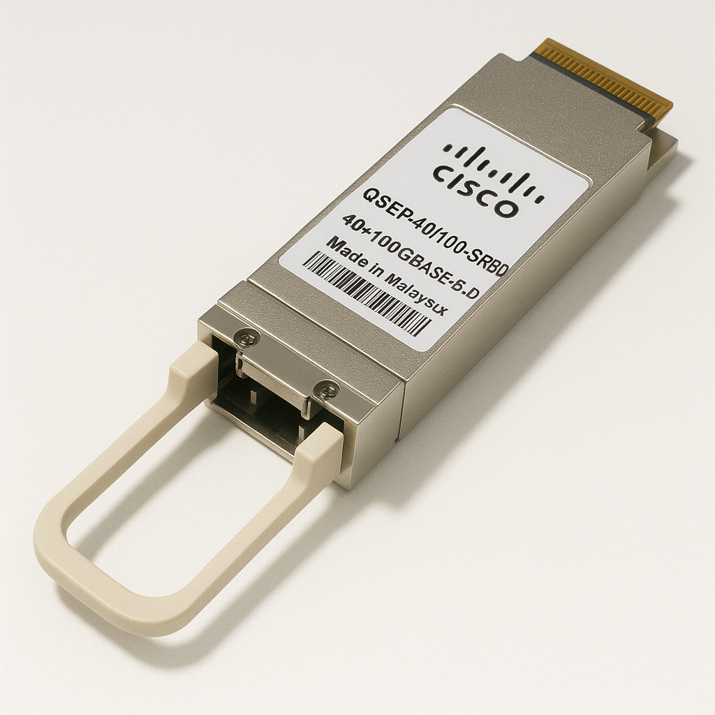 QSFP-40/100-SRBD Dual-Rate Optical Transceiver